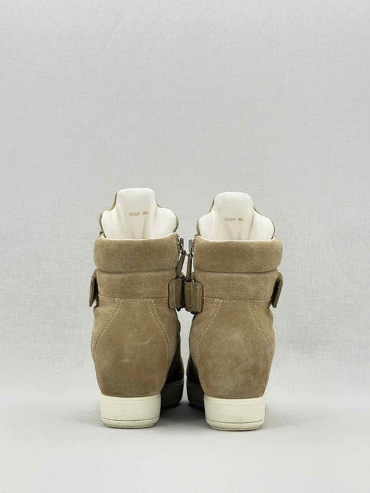 PRADA Beige Size EU 38.5 Ankle Boots
