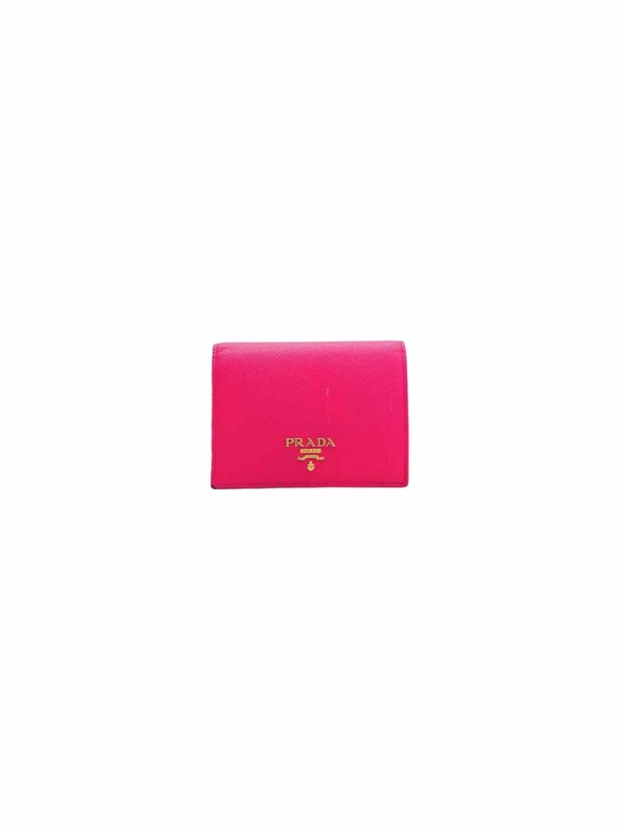 PRADA Pink Compact Wallet