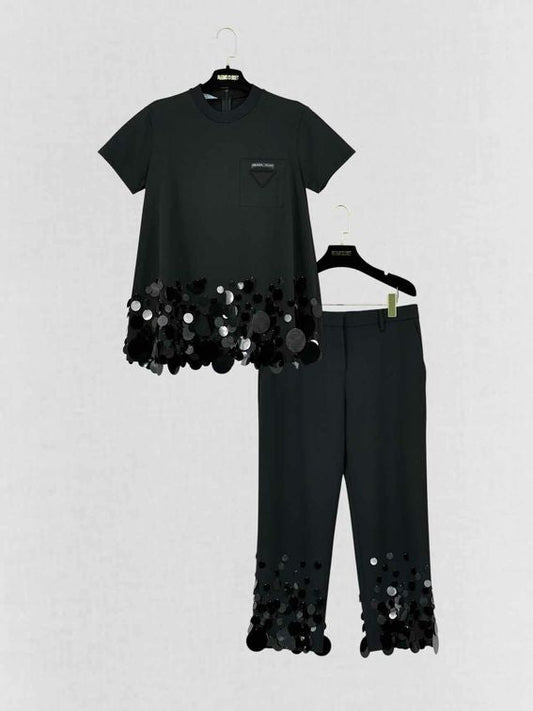 PRADA Black Size US 4 Outfit Set