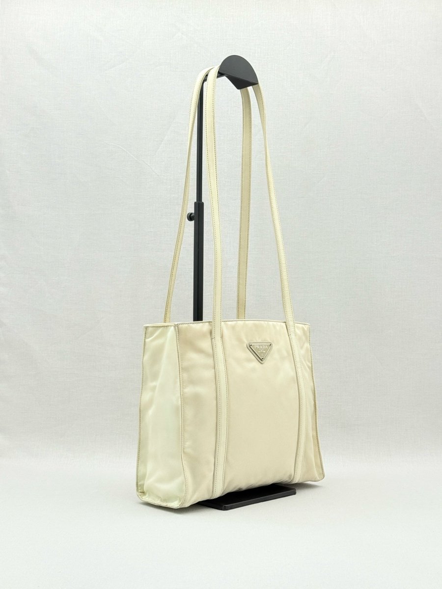 PRADA Cream Shoulder Bag