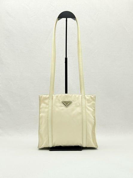 PRADA Cream Shoulder Bag