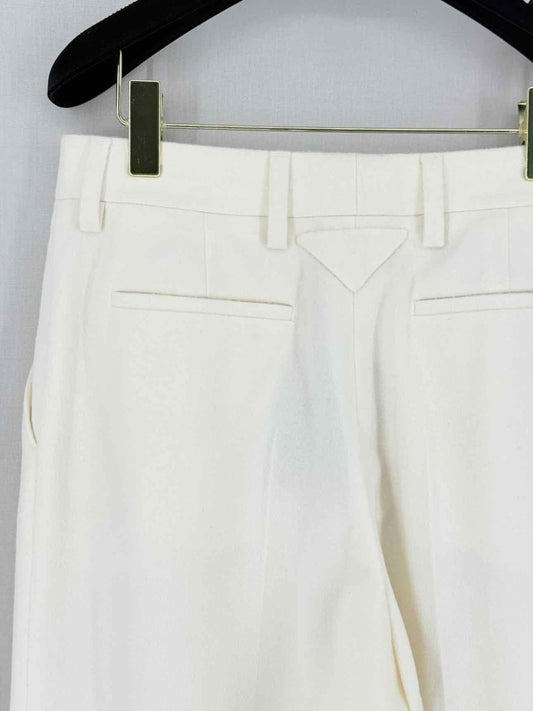 PRADA Cream Size US 4 Pants