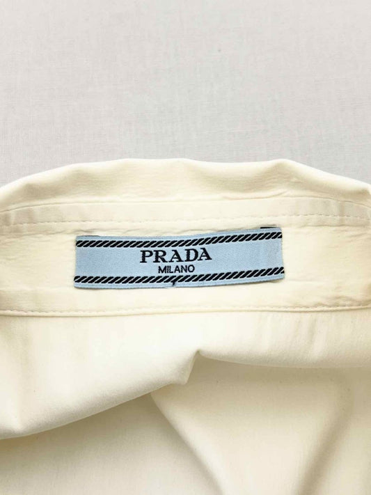 PRADA Cream Size US 4 Shirt