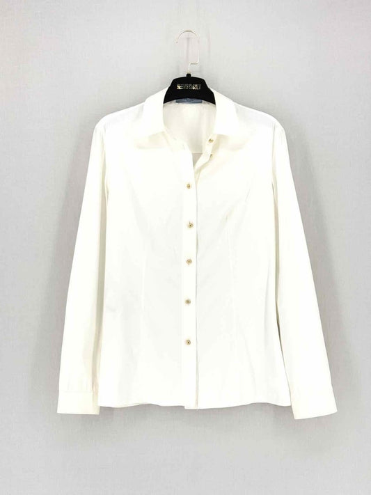 PRADA Cream Size US 4 Shirt