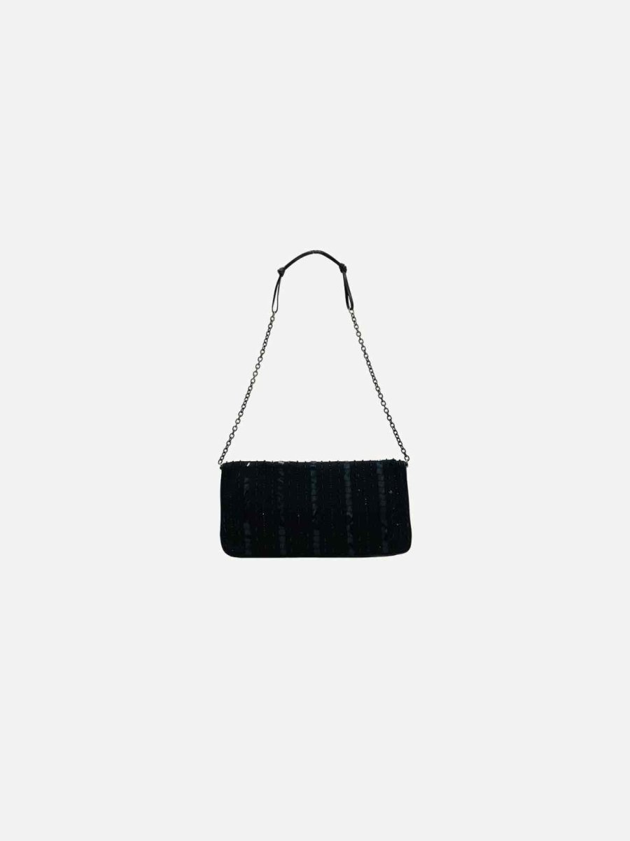 PRADA Flap Black Shoulder Bag