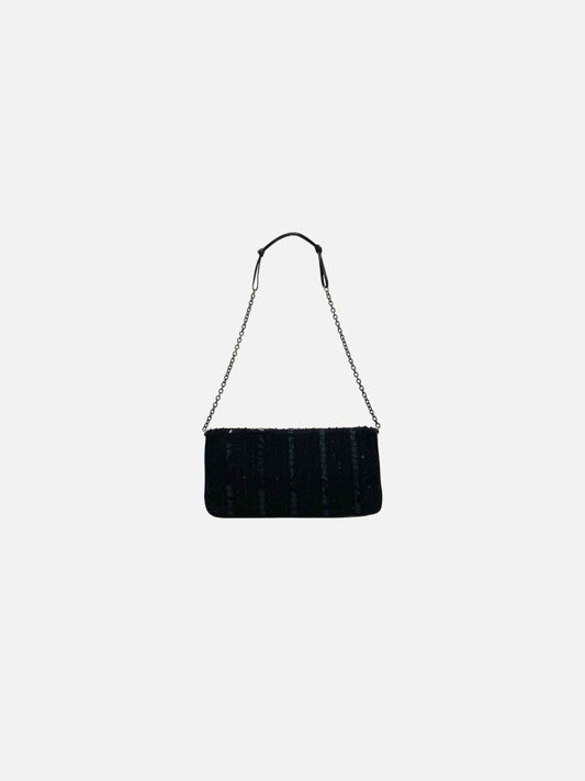 PRADA Flap Black Shoulder Bag