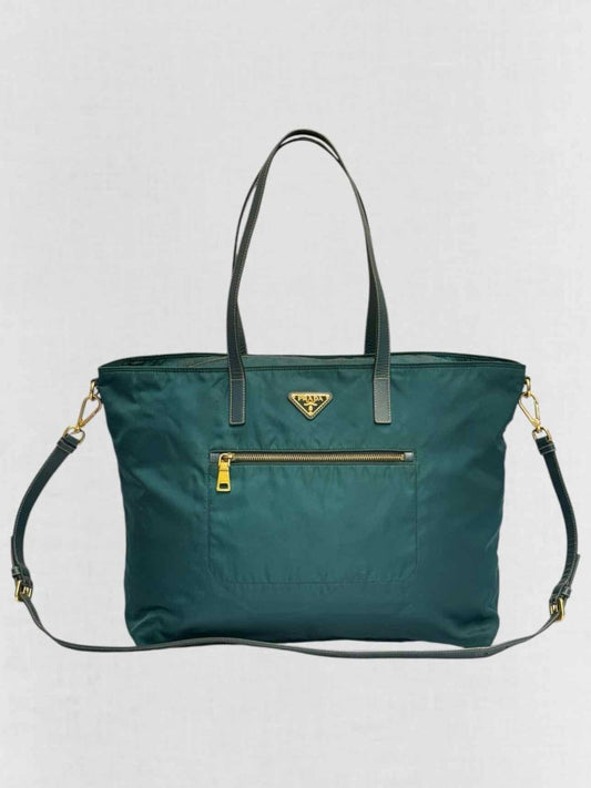 PRADA Green Shoulder Bag
