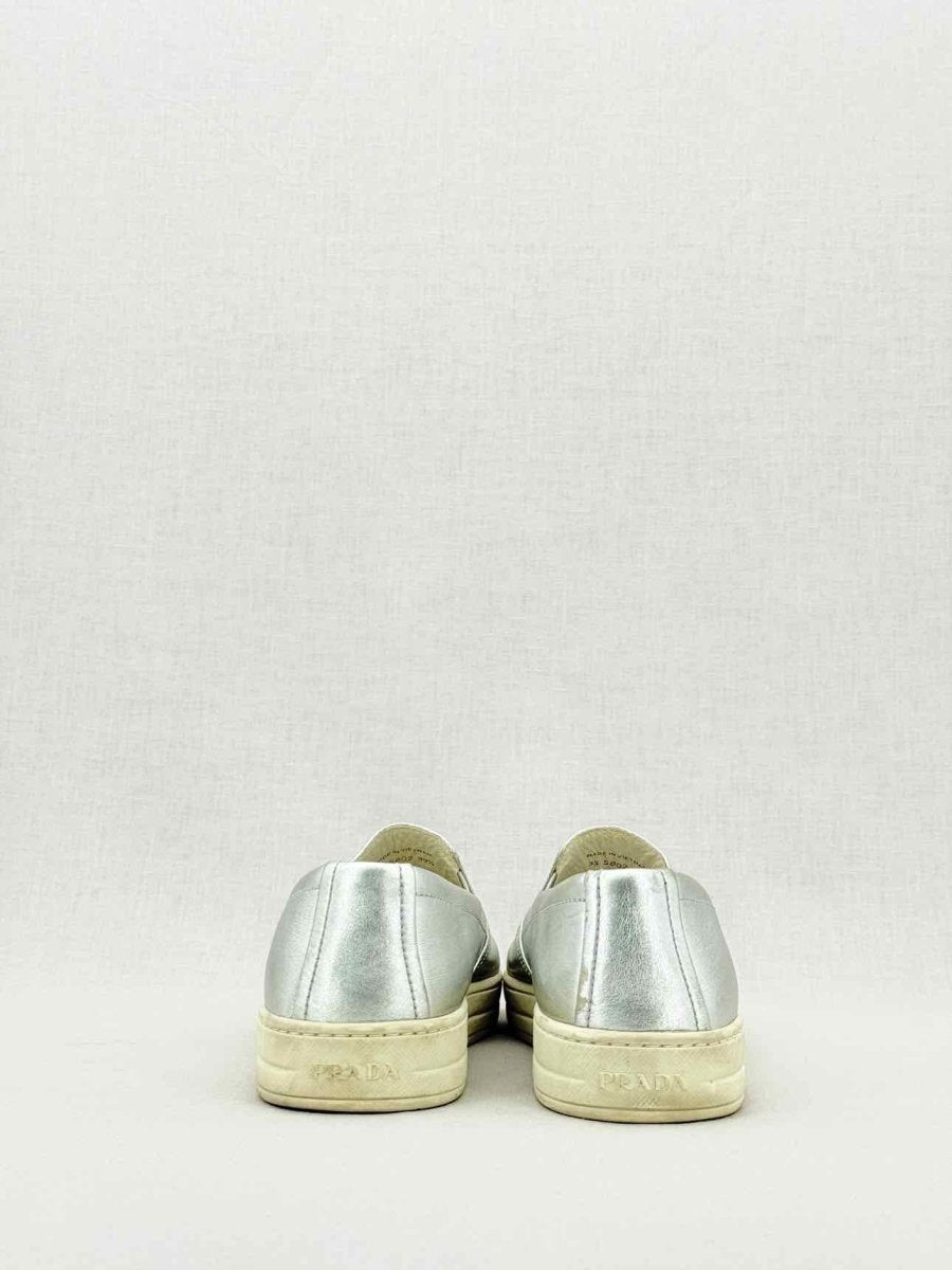 PRADA Metallic Size EU 39.5 Sneakers