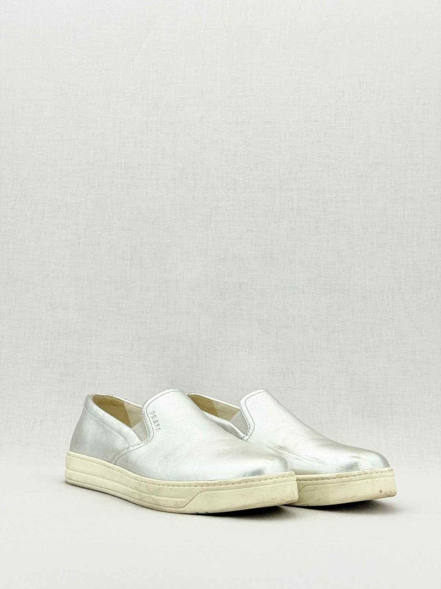PRADA Metallic Size EU 39.5 Sneakers