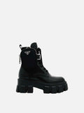 PRADA Monolith w/ Pouch Black Size EU 35 Biker Boots