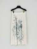 PRADA Pale Pink Printed Size US 4 Knee Length Skirt