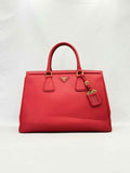 PRADA Parabole Red Tote Bag