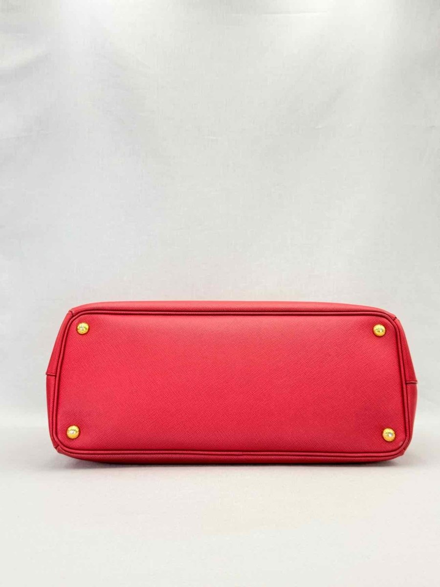 PRADA Parabole Red Tote Bag