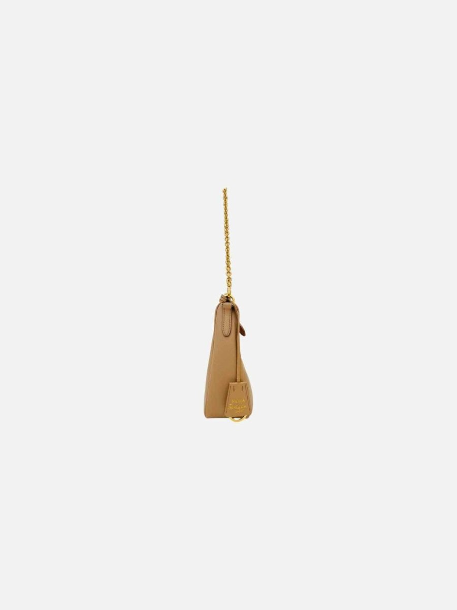 PRADA Re-edition 2005 Beige Shoulder Bag