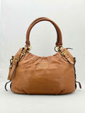 PRADA Signature Brown Shoulder Bag