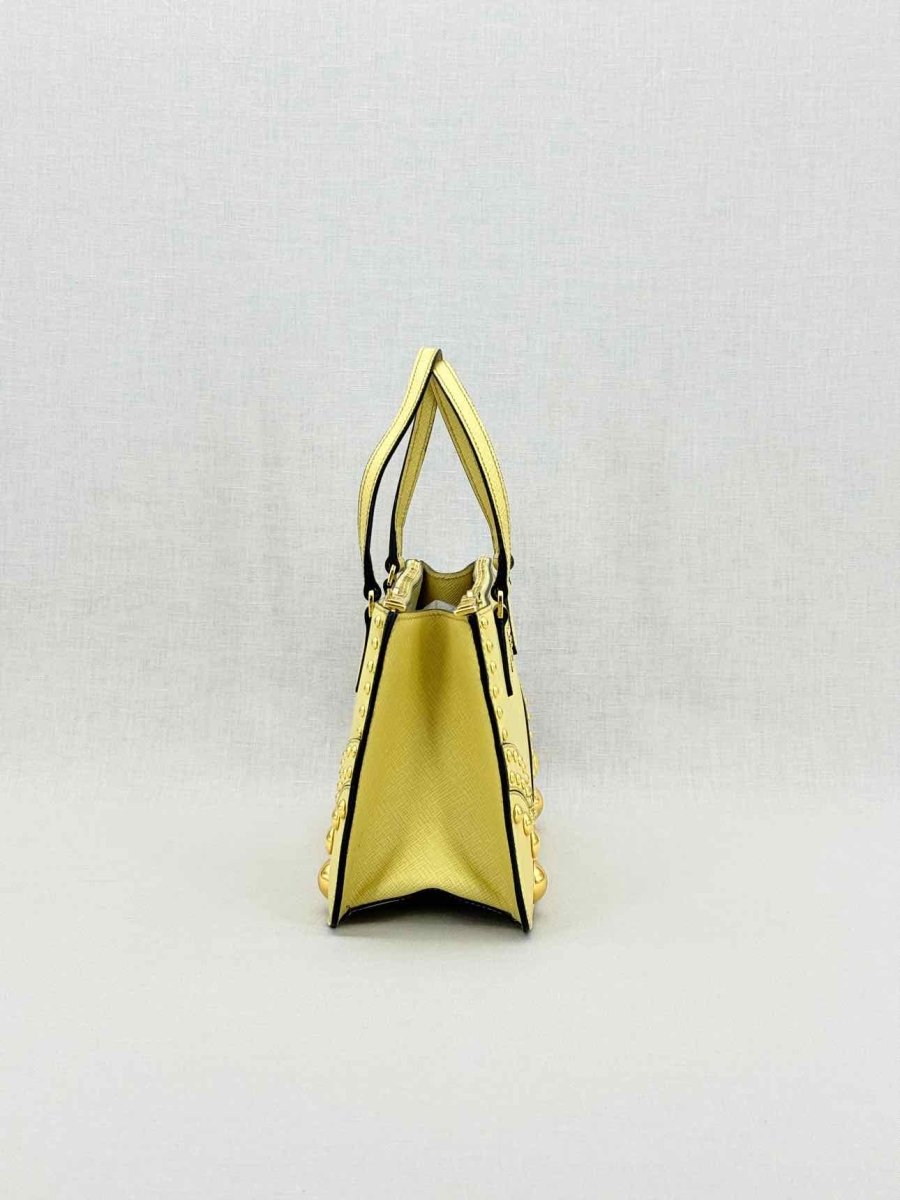 PRADA Yellow Top Handle