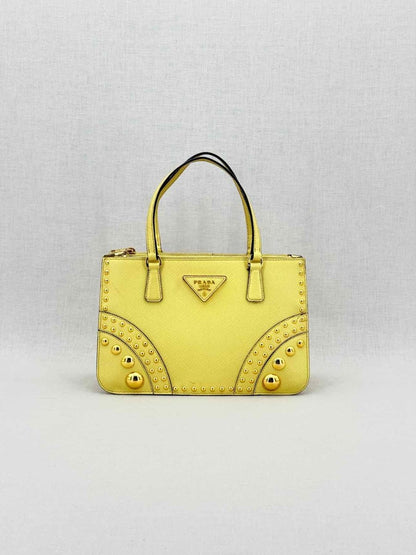 PRADA Yellow Top Handle