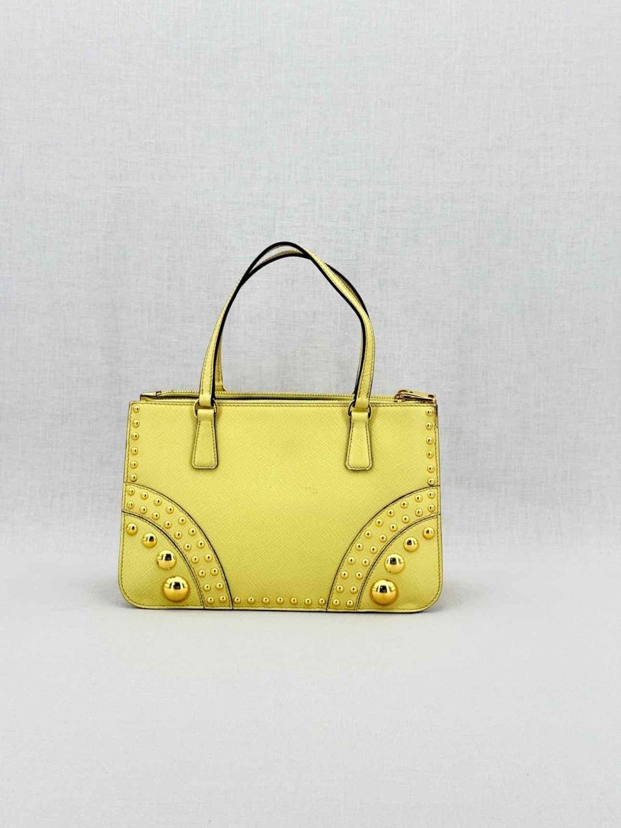 PRADA Yellow Top Handle