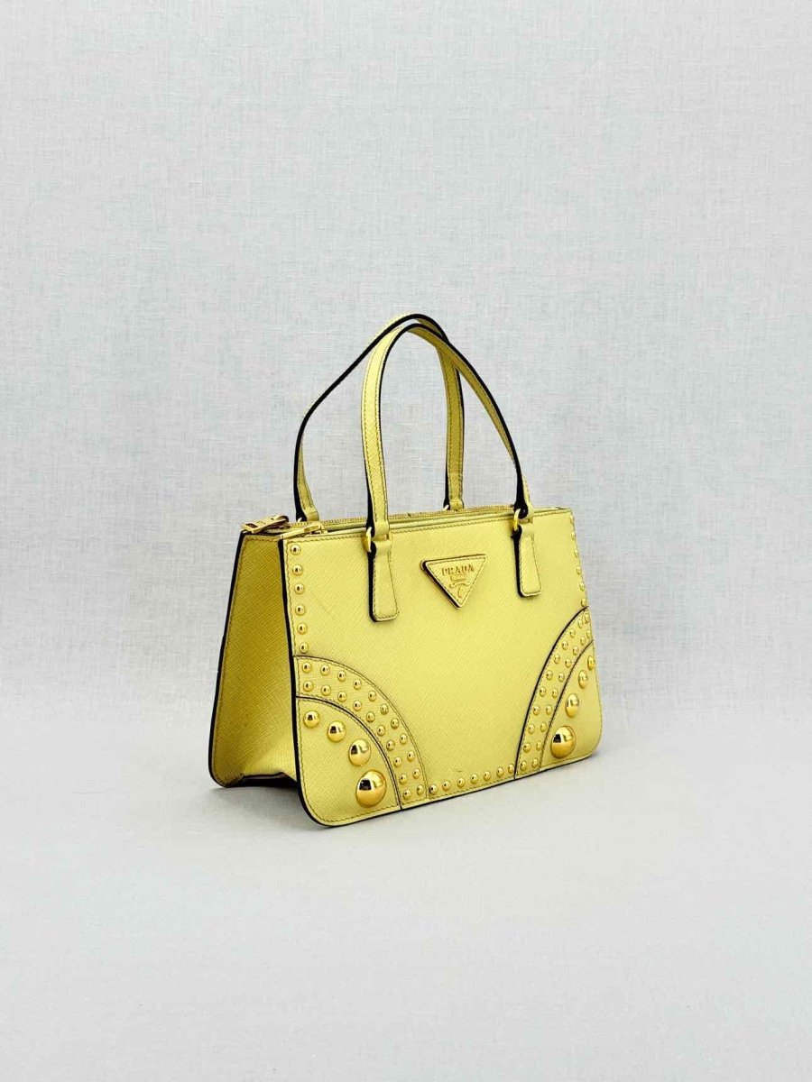 PRADA Yellow Top Handle