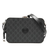 Gucci GG Supreme Hard Trunk PVC Shoulder Bag