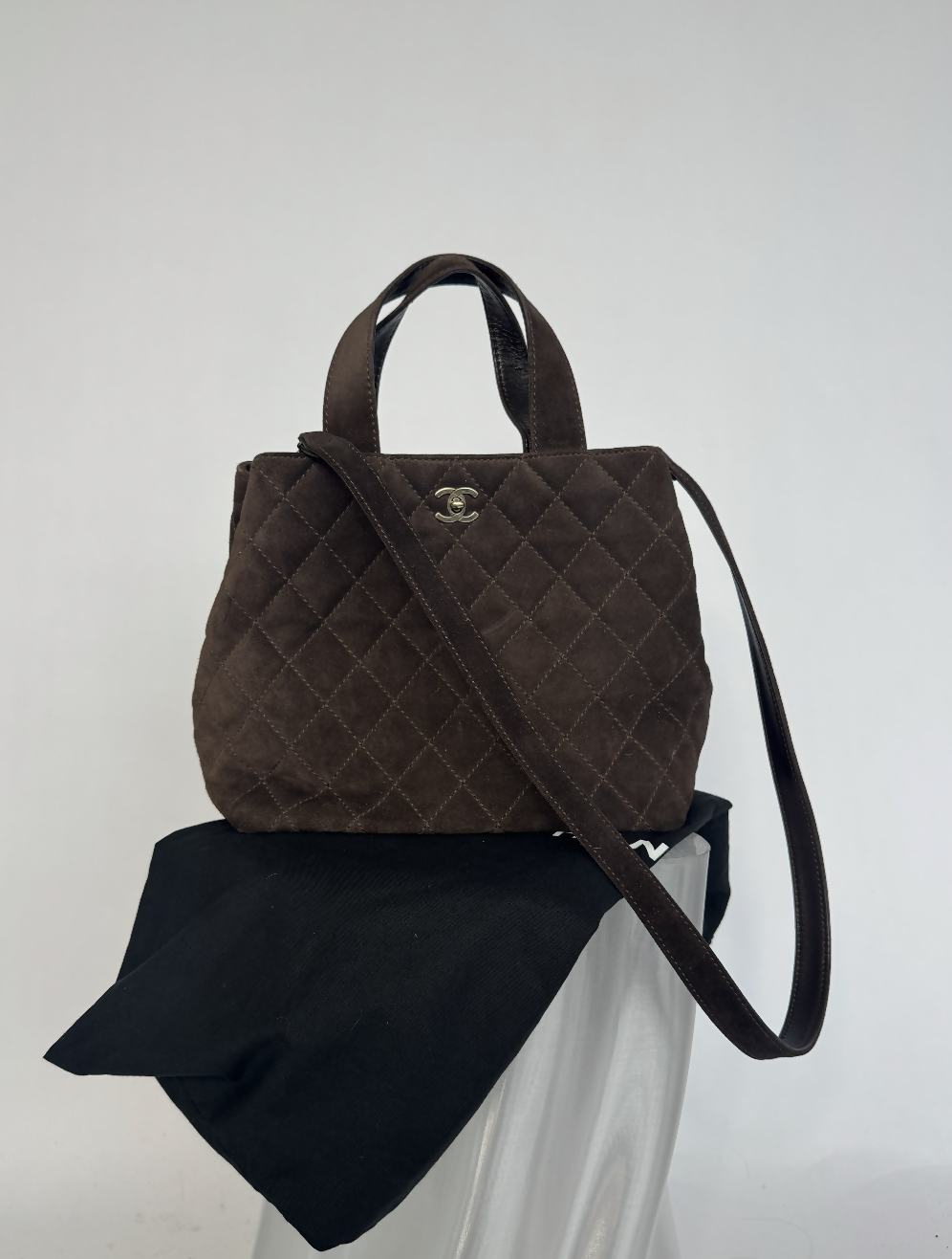 Chanel Wild Stitch Matelassé Tote Bag