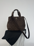 Chanel Wild Stitch Matelassé Tote Bag