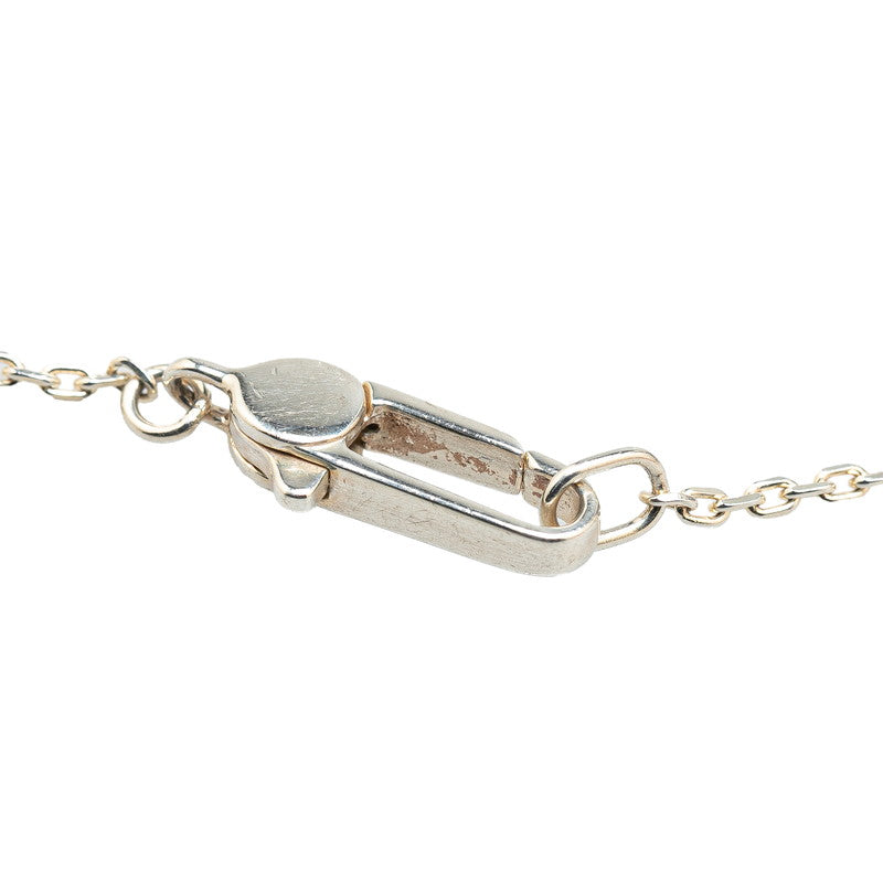 Gucci Logo Plate SV925 Necklace