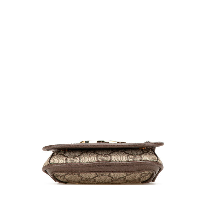 Gucci Interlocking G Blondie GG Supreme PVC Shoulder Bag