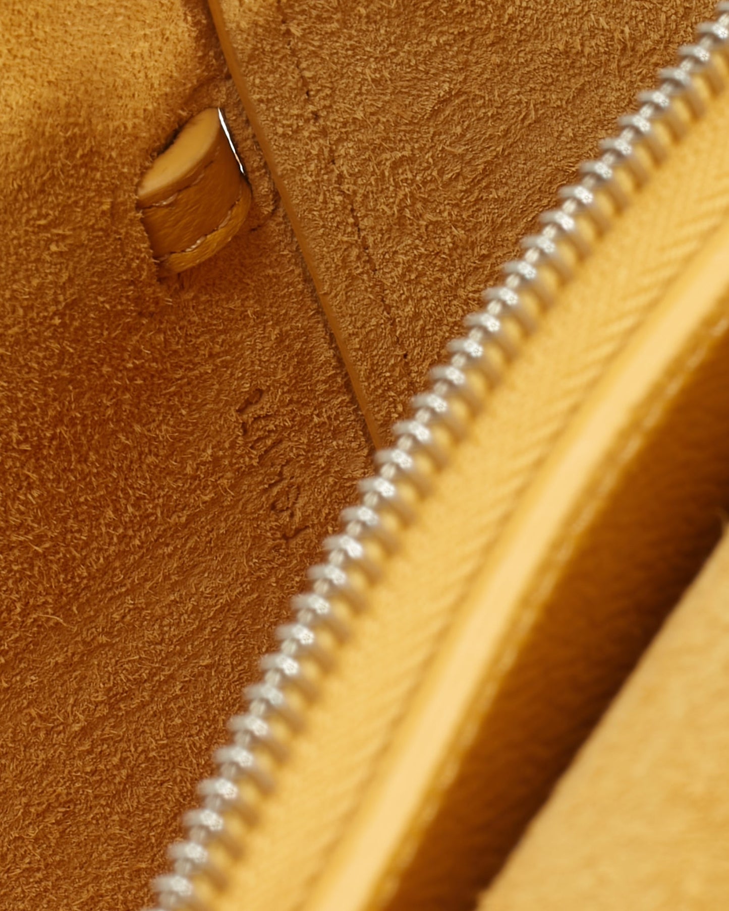 Celine Mustard Yellow Leather Nano Belt Bag