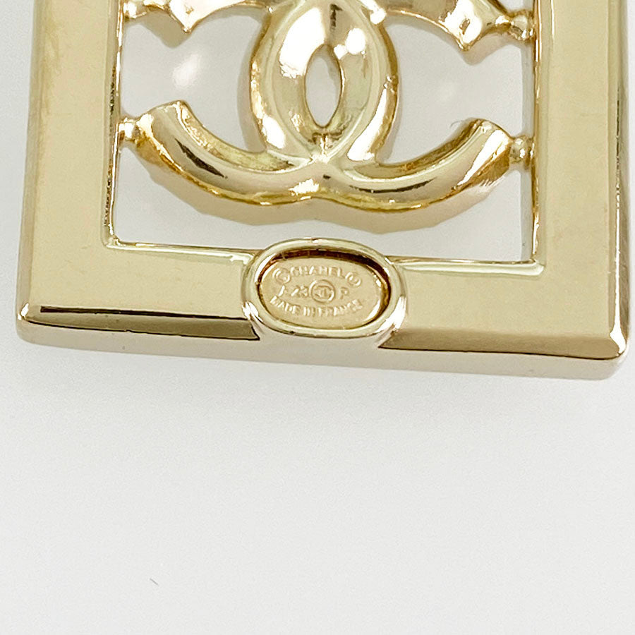 CHANEL COCO Mark rhinestone earring