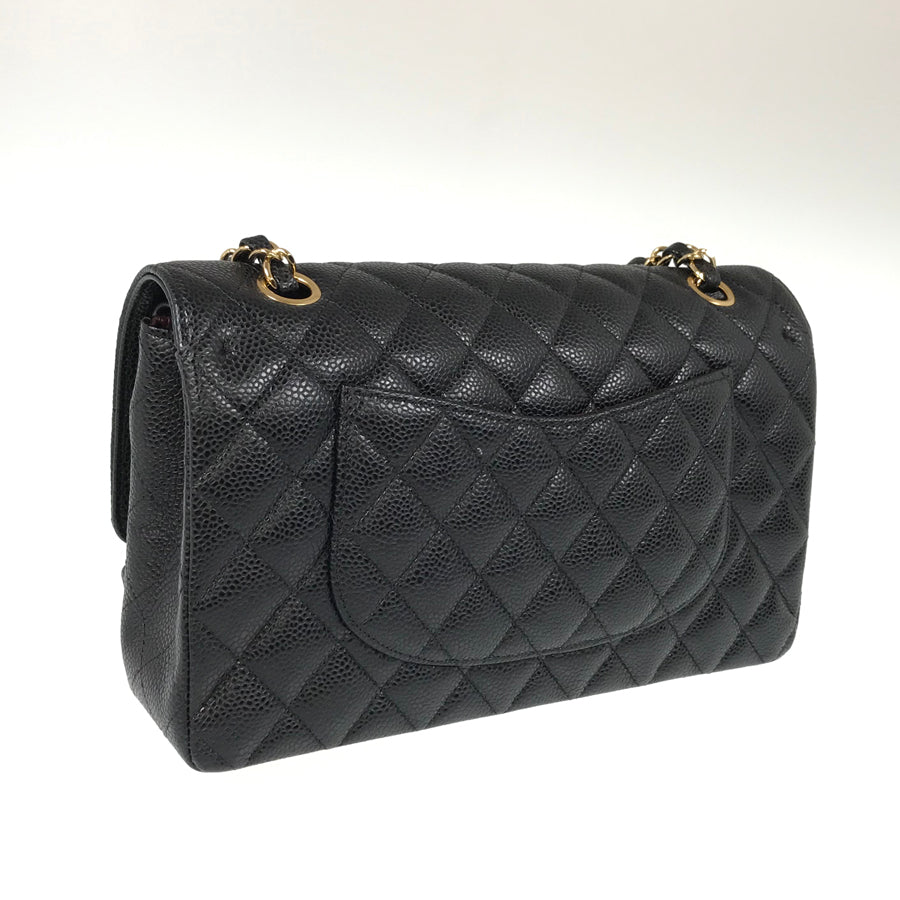CHANEL Matrasse W flap WChain Gold Hardware Shoulder Bag