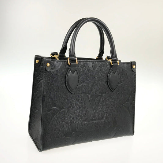 LOUIS VUITTON Monogram Empreinte On the Go PM 2WAY Shoulder Bag Handbag