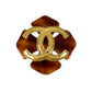 CHANEL COCO Mark Tortoiseshell pattern Brooch