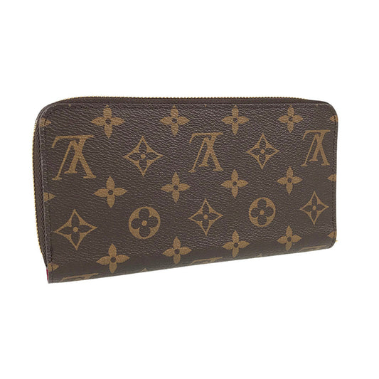 LOUIS VUITTON Fuchsia purse Zip Around