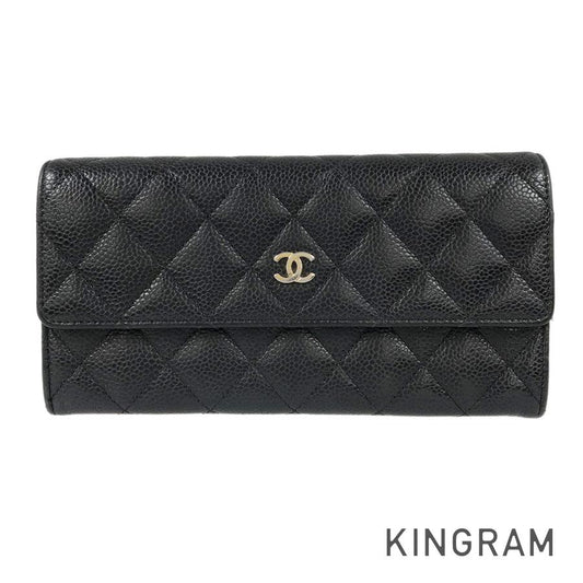 CHANEL Matrasse COCO Mark Gold Hardware purse lid