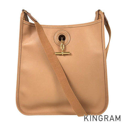 HERMES ?A Made in 1997 Gold Hardware Shoulder Bag