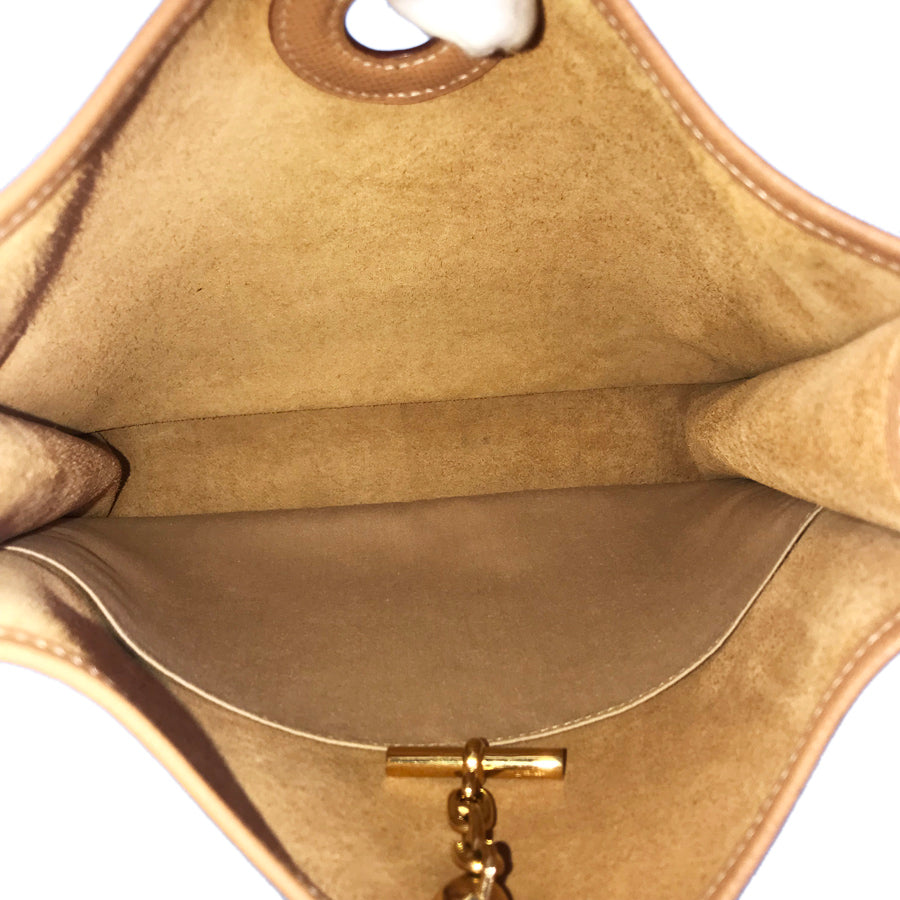HERMES ?A Made in 1997 Gold Hardware Shoulder Bag