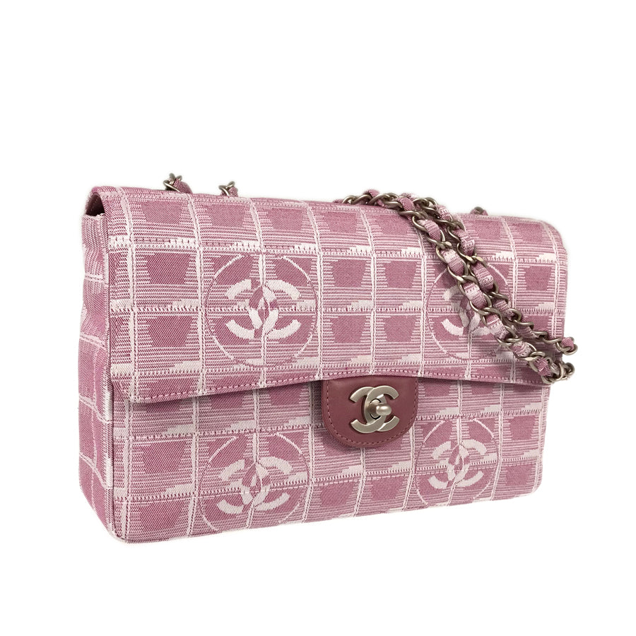 CHANEL New travel line SilverHardware Shoulder Bag