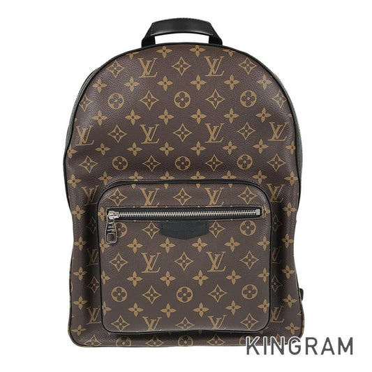 LOUIS VUITTON Monogram Makassar Josh Backpack Backpack