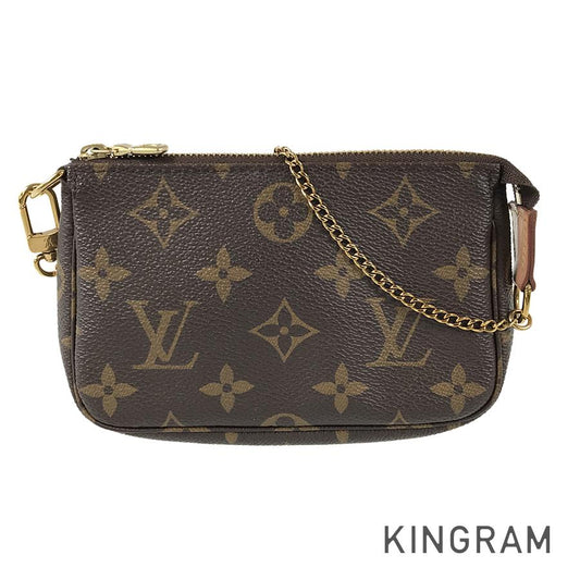 LOUIS VUITTON Monogram Mini Pochette Accessoire M58009 Pouch