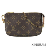LOUIS VUITTON Monogram Mini Pochette Accessoire M58009 Pouch