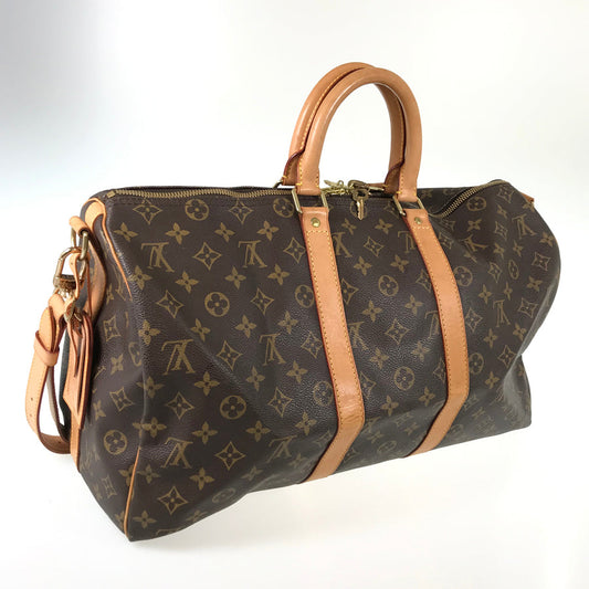 LOUIS VUITTON Monogram Keepall Bandouliere 45 M41418 Boston bag