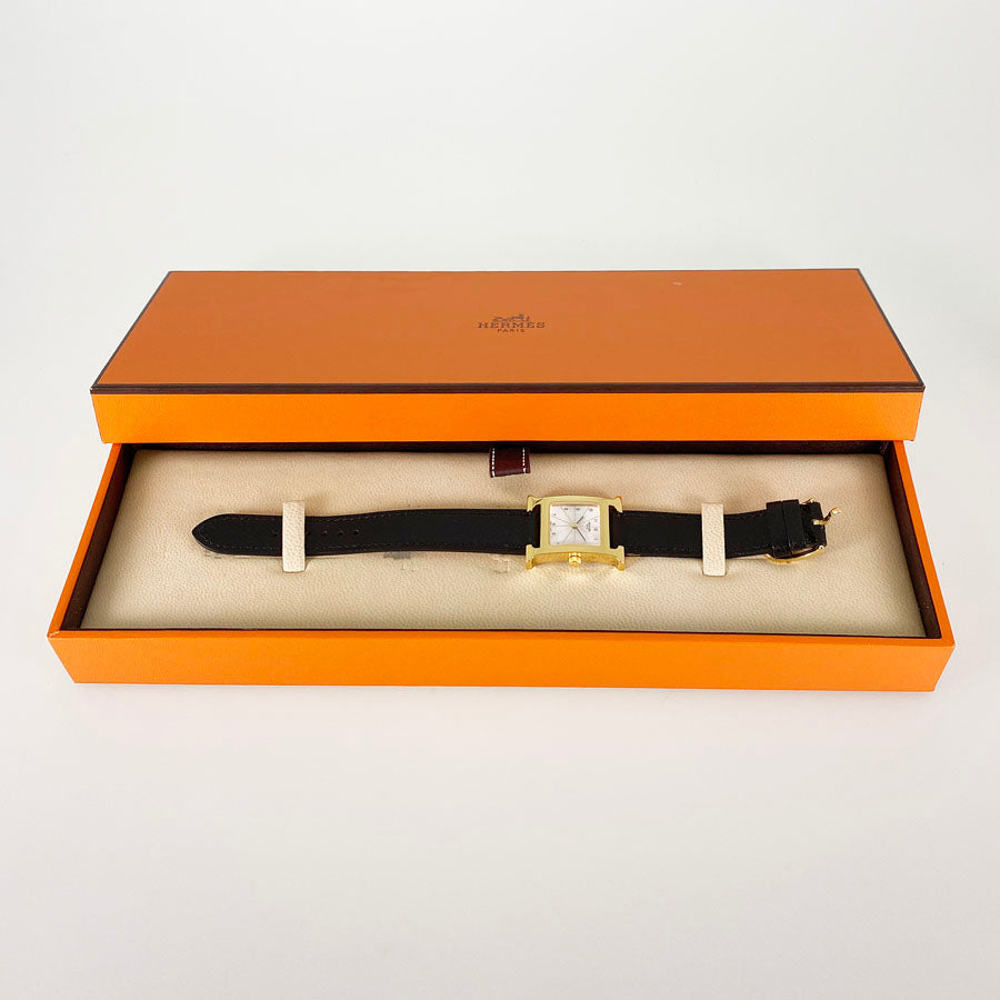HERMES Belt ?G stamp made in 2003quartz Women's Watches
