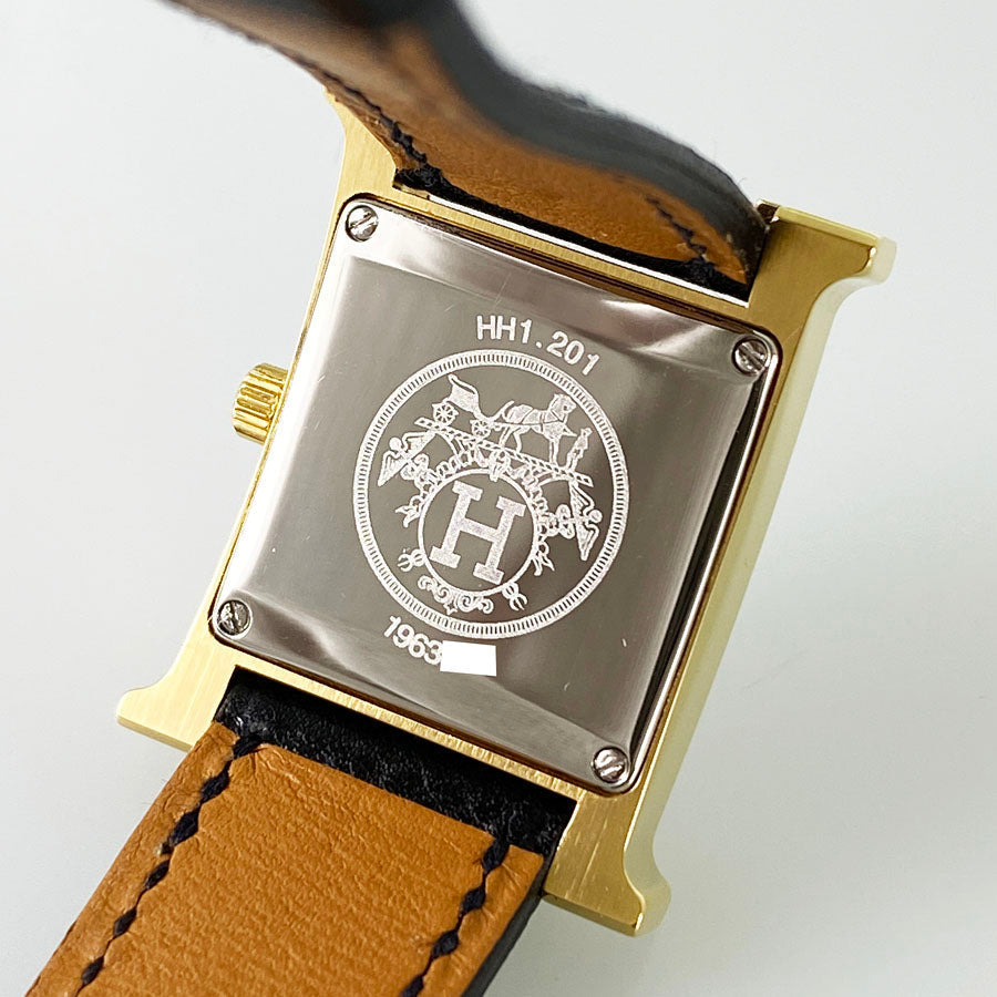 HERMES Belt ?G stamp made in 2003quartz Women's Watches