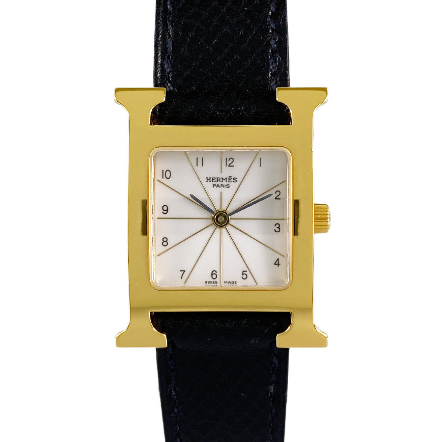 HERMES Belt ?G stamp made in 2003quartz Women's Watches