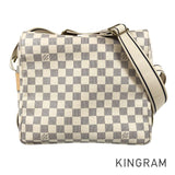 LOUIS VUITTON Damier Azur Naviglio N51189 Shoulder bag