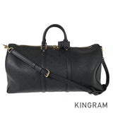 LOUIS VUITTON Monogram Empreinte Keepall Bandouliere 45 M40909 Boston bag