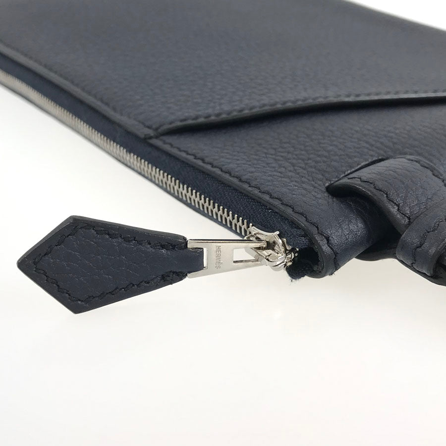 HERMES ? Y stamped hippopotamus Vertige 24 Clutch bag
