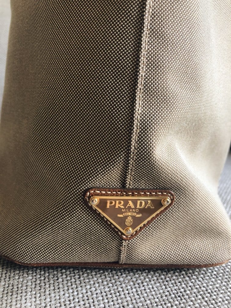 Prada Canvas Tote