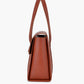 Rust carry-all satchel bag